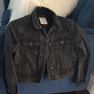 Black Denim (Sz 4) Jacket